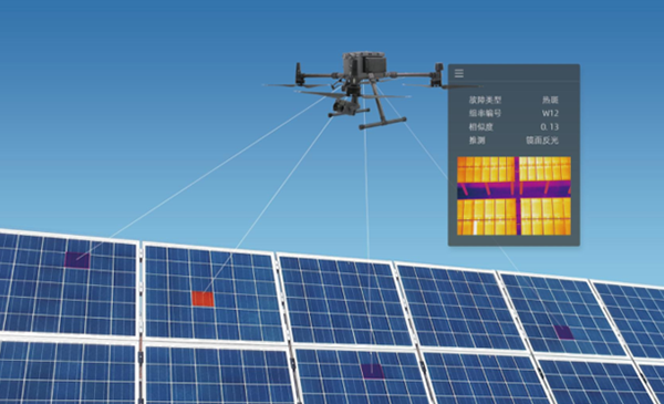 光伏智能運維系統-清洗機器人和無人機智能巡檢診斷系統
